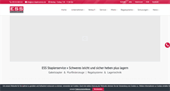 Desktop Screenshot of ess-staplerservice.de