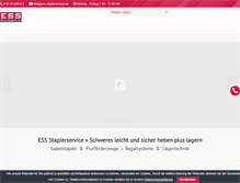 Tablet Screenshot of ess-staplerservice.de